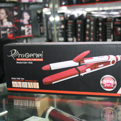GM1958 multifunctional curling iron straightener