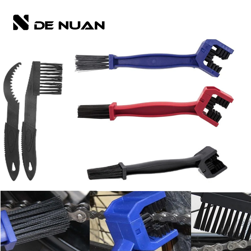 bicycle large hairbrush chain cleaning brush tooth plate chain cleaning equipment three sides large hairbrush