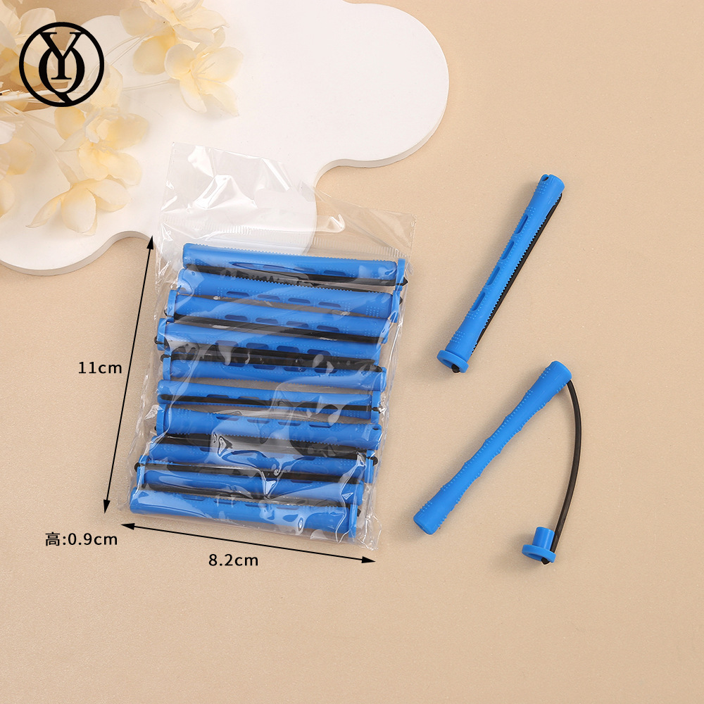 perm bar curler suit rubber band with cover hair curlers hair styling tools wholesale cold wave hair roller